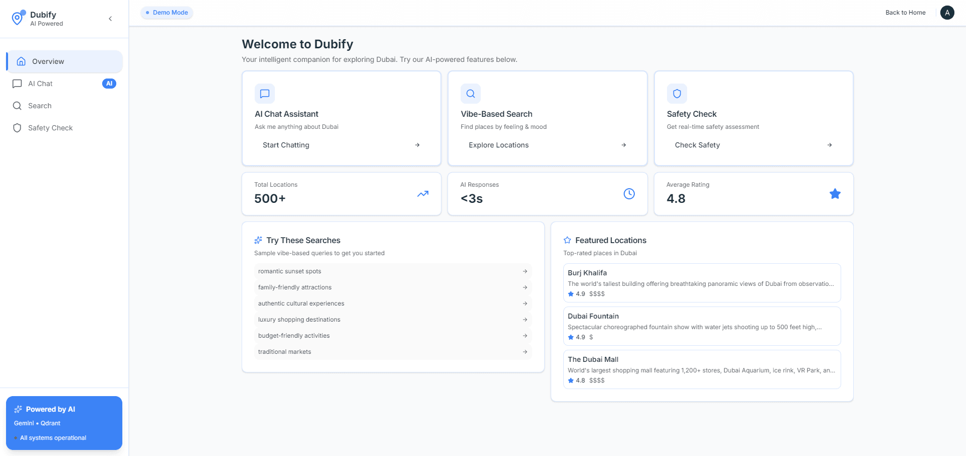 Dubify( Toursim-Agent )